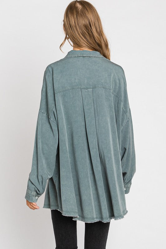 Mineral Washed Shacket