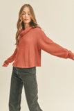 Turtleneck Long Sleeve Top