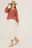 Turtleneck Long Sleeve Top