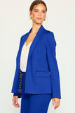 Knit Long Sleeve Blazer