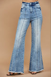 Wide Leg Palazzo Fit Jeans