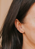 HA2 Double Dot Studs | 14kt Gold Fill + Sterling Silver
