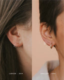 HA11 Tiny Twist Earrings | 14kt Gold Fill + Sterling Silver