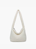 Rosemary Quilted Puffy Crossbody w/ Zip Closure