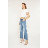 Mid Rise Wide Leg