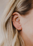 HA11 Tiny Twist Earrings | 14kt Gold Fill + Sterling Silver