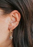 HA2 Double Dot Studs | 14kt Gold Fill + Sterling Silver