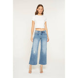 Mid Rise Wide Leg