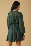 Textured Woven Mini Dress