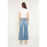 Mid Rise Wide Leg