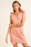 Shoulder Tie Dress