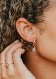 HA11 Tiny Twist Earrings | 14kt Gold Fill + Sterling Silver