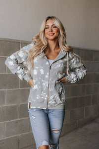 FullZip University Sweatshirt -Cuddle Up Cutie
