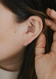 HA11 Tiny Twist Earrings | 14kt Gold Fill + Sterling Silver
