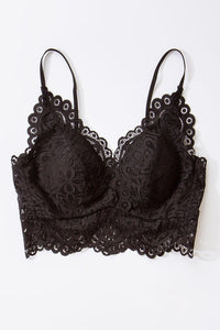 Padded Lace Bralette