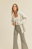 Plaid Patterned Flare Pants